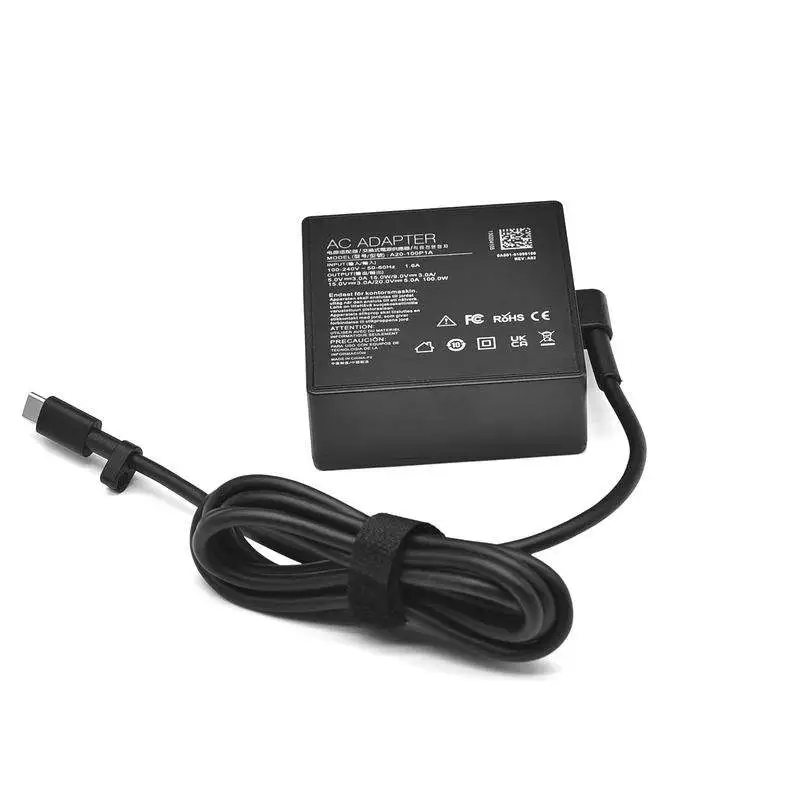 Bộ chuyển đổi nguồn 100W Type-C PD USB C 20V 5A cho Laptop Asus