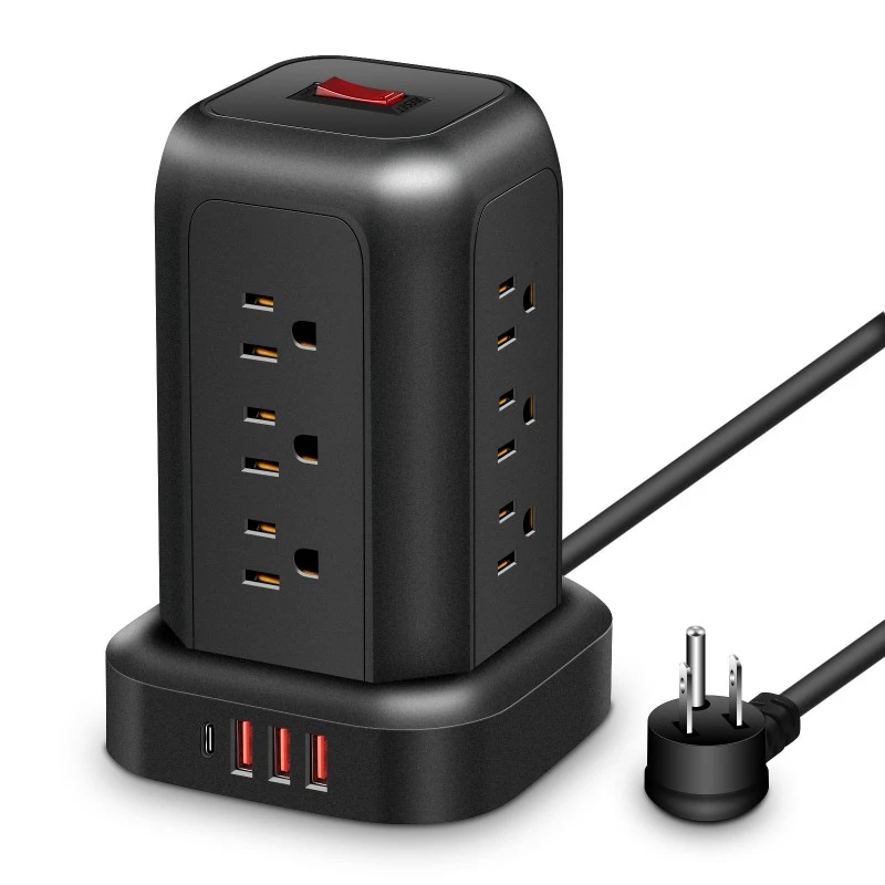 Dây nối dài 12 ổ cắm US Power Strip