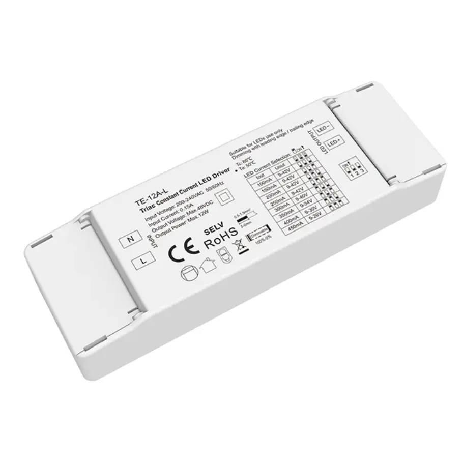 Trình điều khiển LED làm mờ Triac hiện tại 12W không đổi