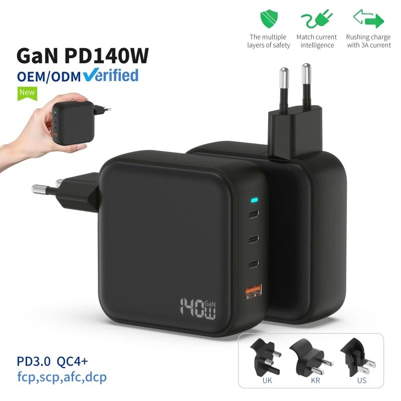 Bộ sạc GaN PD 140W