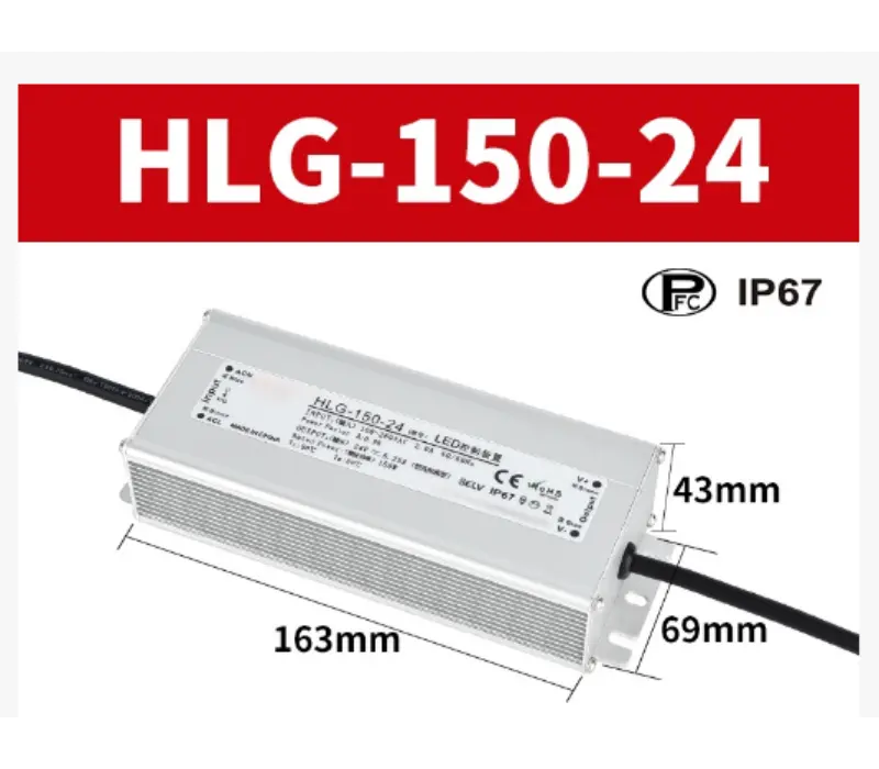 Giới thiệu trình điều khiển LED chống nước 150W