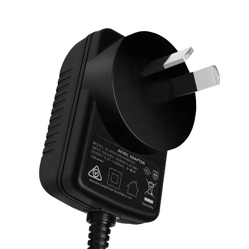 Bộ đổi nguồn cắm tường nhanh PD tiêu chuẩn 5V 1A AU