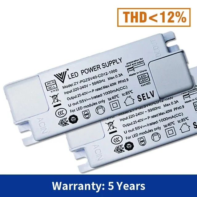 Trình điều khiển Led hiện tại không đổi DC25V-80V 300MA 500MA