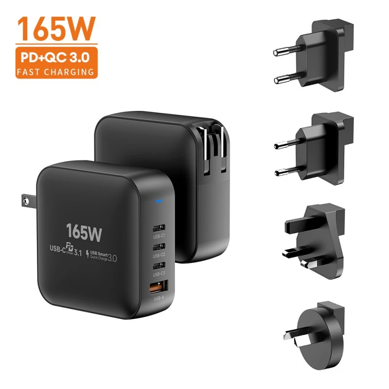 Bộ sạc Gan 165W tốc độ cao