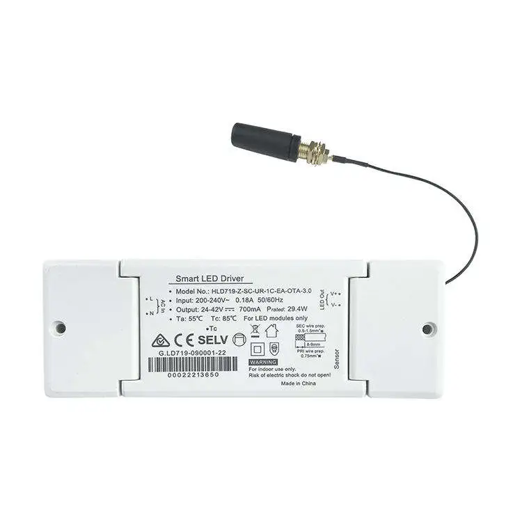 Trình điều khiển đèn LED có thể điều chỉnh độ sáng Tuya Zigbee 350ma Cct